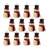 Wooden Snowman Ornament (Set of 12) - 4 of 4