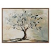 Kate and Laurel Sylvie Olive Tree Abstract Landscape Framed Canvas by The Creative Bunch Studio - 2 of 4