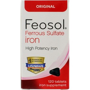 Feosol Original Ferrous Sulfate Iron 120 Tablets (Each) - 1 of 4