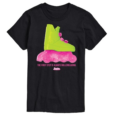 Men's - Barbie - Rollerblading Barbie the Movie Short Sleeve Graphic T-Shirt