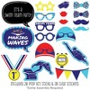 Big Dot of Happiness Making Waves - Swim Team - Swimming Party Birthday Party Photo Booth Props Kit - 20 Count - 2 of 4
