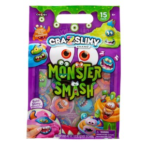 Cra-Z-Slimy Halloween Monster Smash Party - 15pk - 1 of 4