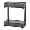 Under Sink Storage Basket,2 Tier Height Adjustable Kitchen Cabinet Organizer, Pull Out Drawer Shelves, Under Sink Organizer Kitchen Storage - 2 of 4