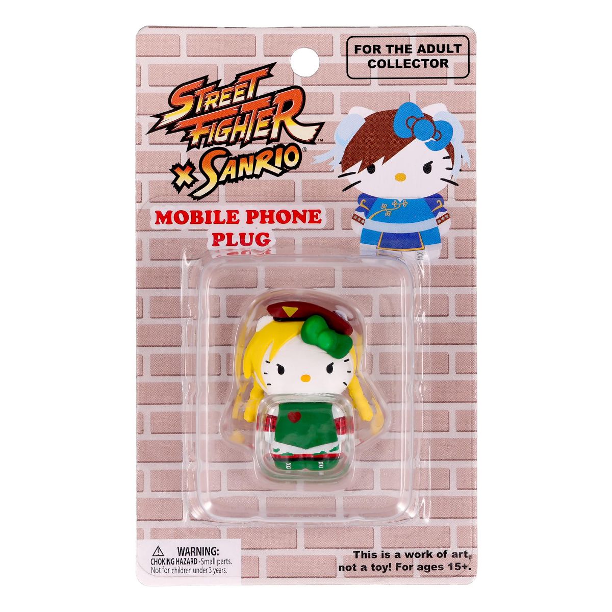 Toynami, Inc. Street Fighter X Sanrio Mobile Plug Charm Cammy - thumbnail 2