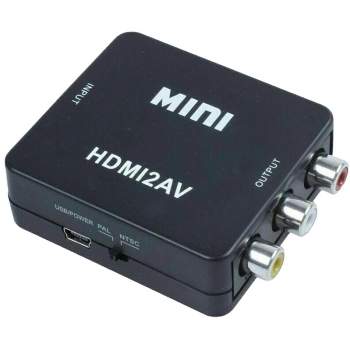 Sanoxy Hdmi Male To 3 Rca Female Composite Av Video Audio Adapter