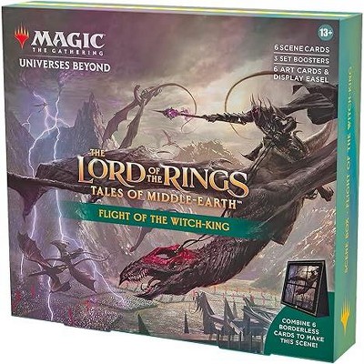 Magic The Gathering Magic: The Gathering - Lord of the Rings: Tales of Middle-earth Scene Box - Flight of The Witch-King