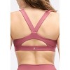 Peloton Women's Cadent V-Back Bra, Roan Rouge - 4 of 4