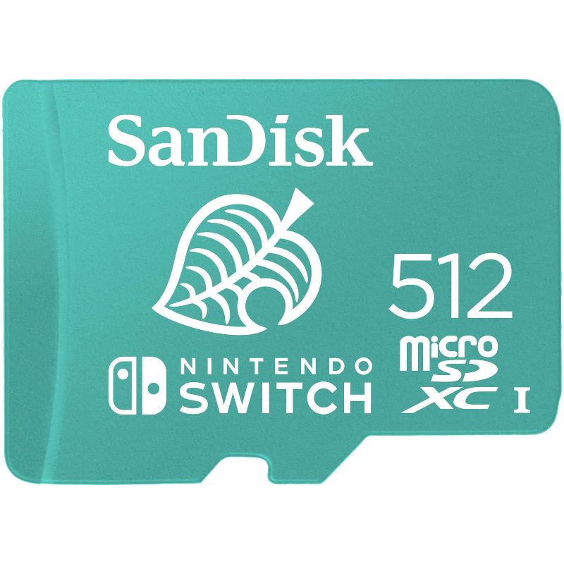 SanDisk 512GB microSD UHS-I Memory Card, Licensed for Nintendo Switch, 1 of 5