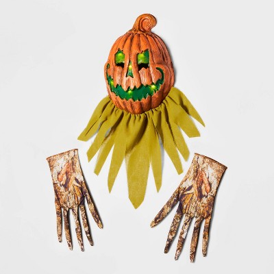 Adult Light Up Jack-O'-Lantern Halloween Costume Accessory Set - Hyde & EEK! Boutique™