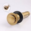 Brushed Gold 4-Inch 2-Handle Bathroom Faucet Set for Vanity Sink, Complete with Pop-up Drain and Supply Hoses - 3 of 4