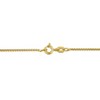 EVERLY JEWELRY | Yellow Plated Sterling Silver 3/5 CT TW Lab-Grown Diamond Flower Pendant with Chain, 20-inch - 2 of 4
