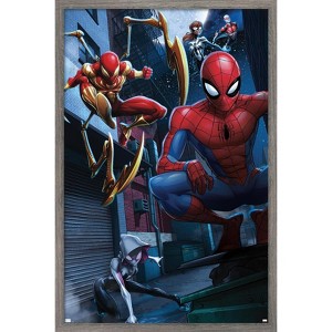 Trends International Marvel Comics - Spider-Man - Web Warriors Framed Wall Poster Prints - 1 of 4