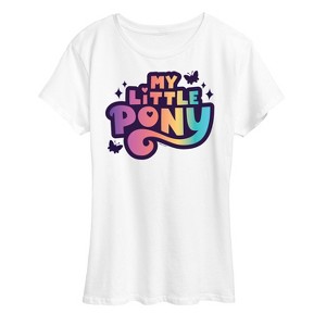 Women's - My Little Pony - Gradient Logo- Women's Short Sleeve Graphic T-Shirt Short Sleeve Graphic T-Shirt - 1 of 4