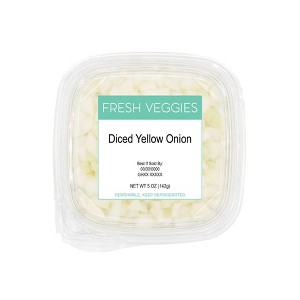 Diced Yellow Onion - 5oz - 1 of 4
