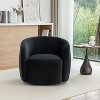 SEYNAR Modern Glam Velvet Upholstered 360 Degree Swivel Accent Armchair - 2 of 4