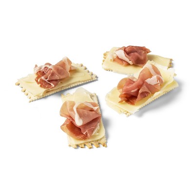 Prosciutto, Fontina Cheese Sliced, Long Cracker Crisps - 2.5oz - Good & Gather™