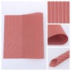 REGALWOVEN PVC Heat Resistant Washable Wipeable Placemats 18 x 12 Inch 8 Pcs - 2 of 4