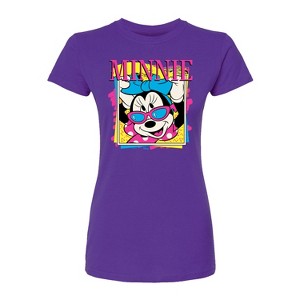 Women's - Disney - Minnie Retro Fitted Graphic T-Shirt - 1 of 1