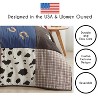 Sweet Jojo Designs Boy Twin Comforter Bedding Set Wild West Cowboy Red Blue Brown 2pc - 4 of 4