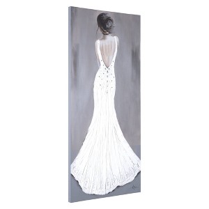 Yosemite Home Decor YK150944A Woman in White Multi - 1 of 3