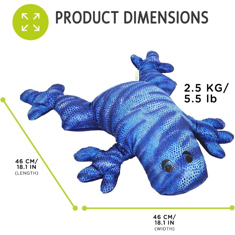 manimo Weighted Frog, Blue, 2.5 kg, 2 of 4