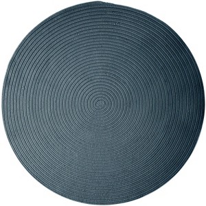 Colonial Mills Boca Raton - Lake Blue 3 Ft round Round Rug Indoor/Outdoor 100% Polypropylene - 1 of 4