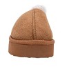 Kensie Girl’s Slippers - Cozy House Slippers for Kids with Fuzzy Faux Shearling Upper and Platform Sole - 4 of 4