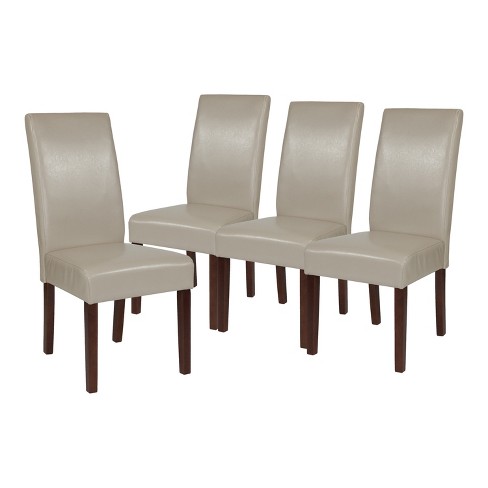 High back best sale parsons dining chairs