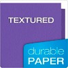 Oxford 2-Pocket Folder, 100 Sheet Capacity, Purple, Pack of 25 - 2 of 2