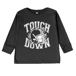 The Juniper Shop Touchdown Helmet Toddler Long Sleeve Tee - 1 of 3