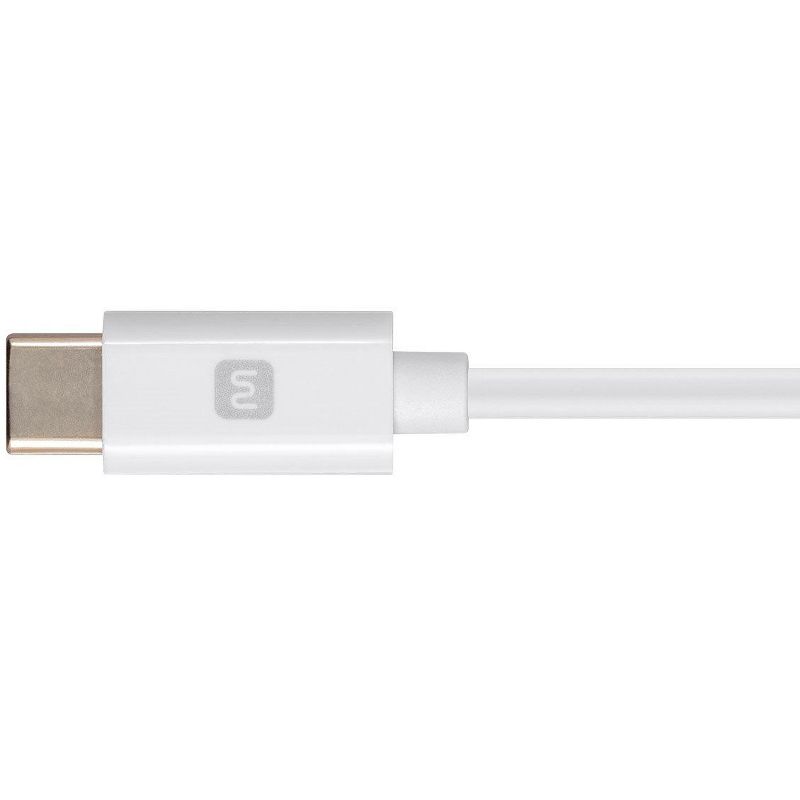 Monoprice Apple MFi Certified Lightning to USB Type-C and Sync Cable - 1.5 Feet - White | Compatible with iPod, iPhone, iPad with Lightning Connector, 3 of 7