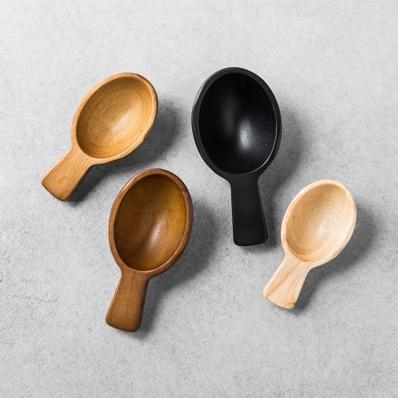4pk Wooden Scoop Set - Hearth & Hand&#8482; with Magnolia, 1 of 3