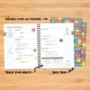 Willow Creek Press Chambray Stripe 2025 6.5"x8.5" Softcvr Weekly Planner: Spiral Binding, Blue, All Ages, Paper - 3 of 4