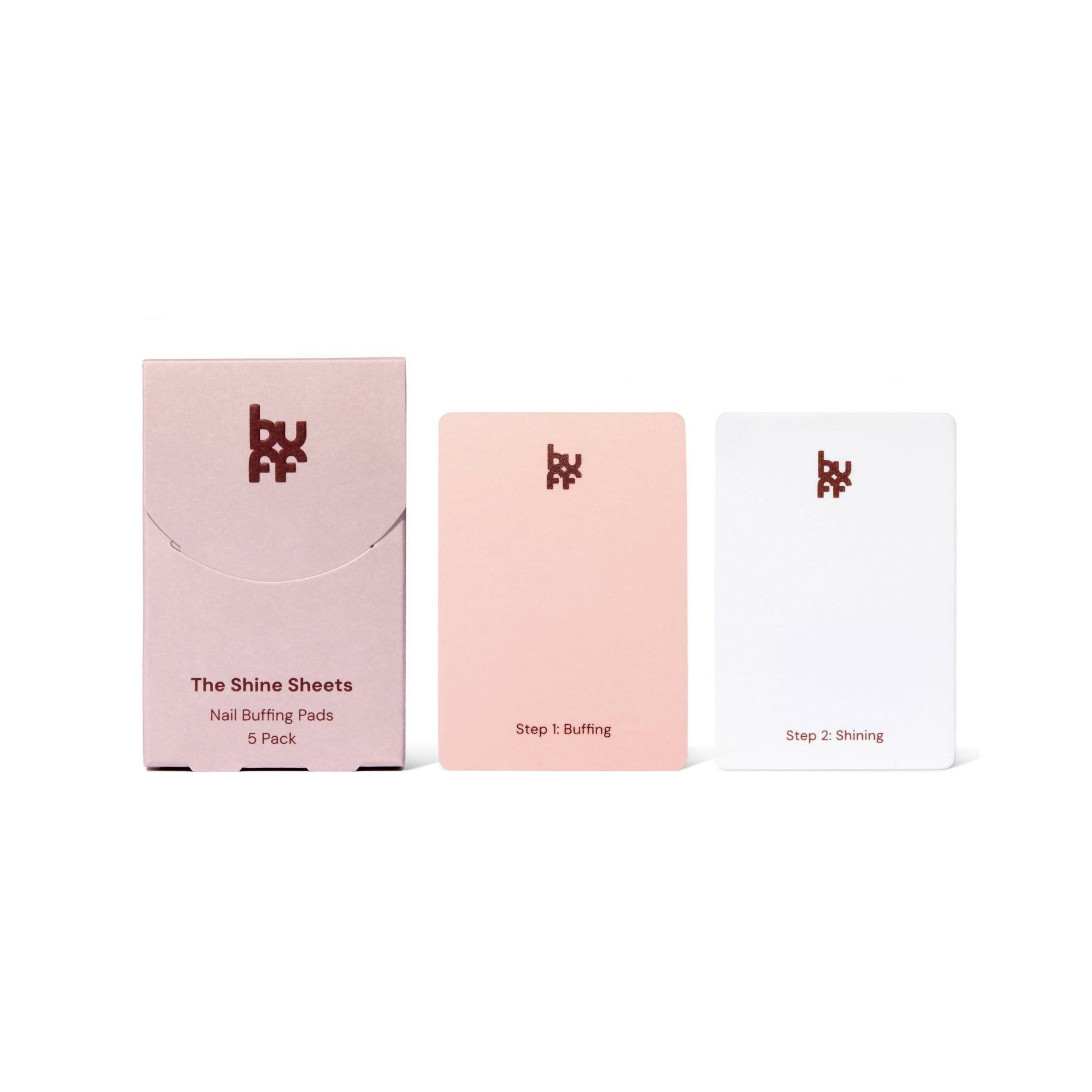 Buff Beauty The Shine Sheets Nail Buffing Papers - 5ct - Beauty Studio