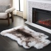 Faux Sheep Skin FSS116 Power Loomed Indoor Rugs - Safavieh - 2 of 4