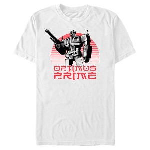 Men's Transformers Optimus Prime Retro Kanji T-Shirt - 1 of 4