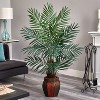 HomeStock  5 ft. Artificial Palm Tree in Planter for Indoor/Outdoor - 4 of 4