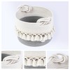REGALWOVEN Odorless Cotton Rope Handcrafted Chic Appearance Compact Size Open Storage Bins 9.4 x 6.7 Inch 1 Pc - 2 of 4