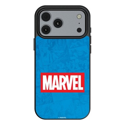 Marvel Comics Logo MagSafe Compatible Cell Phone Case for Apple iPhone 17 Series