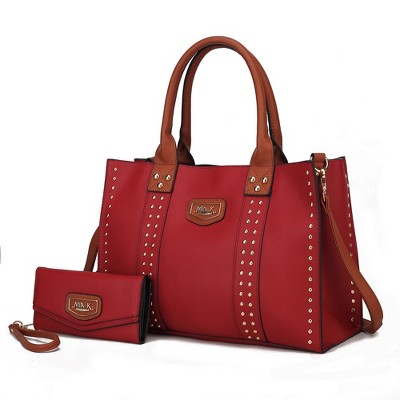 MKF Collection Davina Vegan Leather Women’s Tote Bag with wallet by Mia K