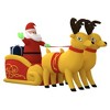 Santa Reindeer Sleigh Multicolor - 3 of 4