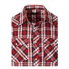Gioberti Men's Western Cowboy Short Sleeve Shirt with Snap Buttons - 3 of 4