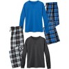 Collections Etc 4-pc Pack Men's Pajama Set - 4 of 4