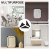 Unique Bargains Reusable Plastic Wear-Resistant Triangle Glass Corner Protectors 60 Pcs - 4 of 4