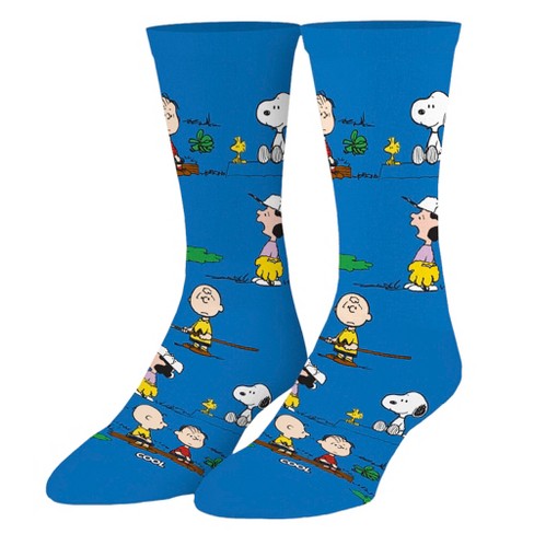 PEANUTS Men's CHARLIE BROWN SOCKS ODD SOX BRAND