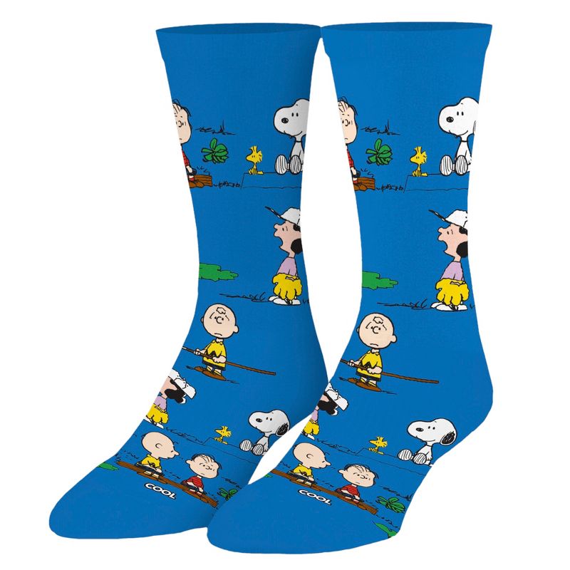 Cool Socks, Charlie & The Outdoors, Funny Novelty Socks, Large, 1 of 6