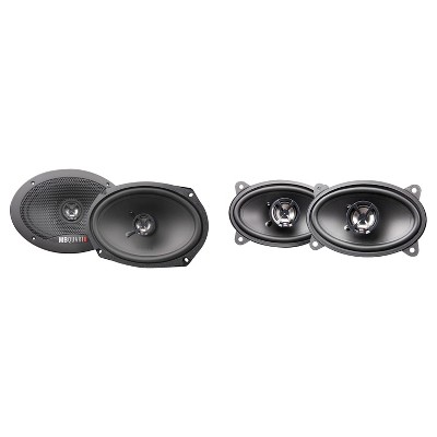MB Quart Discus DK2-169 6x9 Inch Coax Speakers with DK2-146 4x6 Inch Coax Speakers