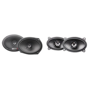 MB Quart Discus DK2-169 6x9 Inch Coax Speakers with DK2-146 4x6 Inch Coax Speakers - 1 of 4