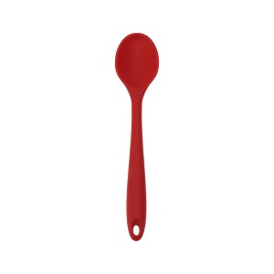 Unique Bargains Spoon Hand Wash Only Large Solid Spoon Silicone 10.6" 1 Pc - 1 of 4
