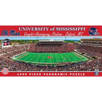 MasterPieces NCAA Mississippi Rebels 1000 Piece Stadium Panoramic Jigsaw Puzzle